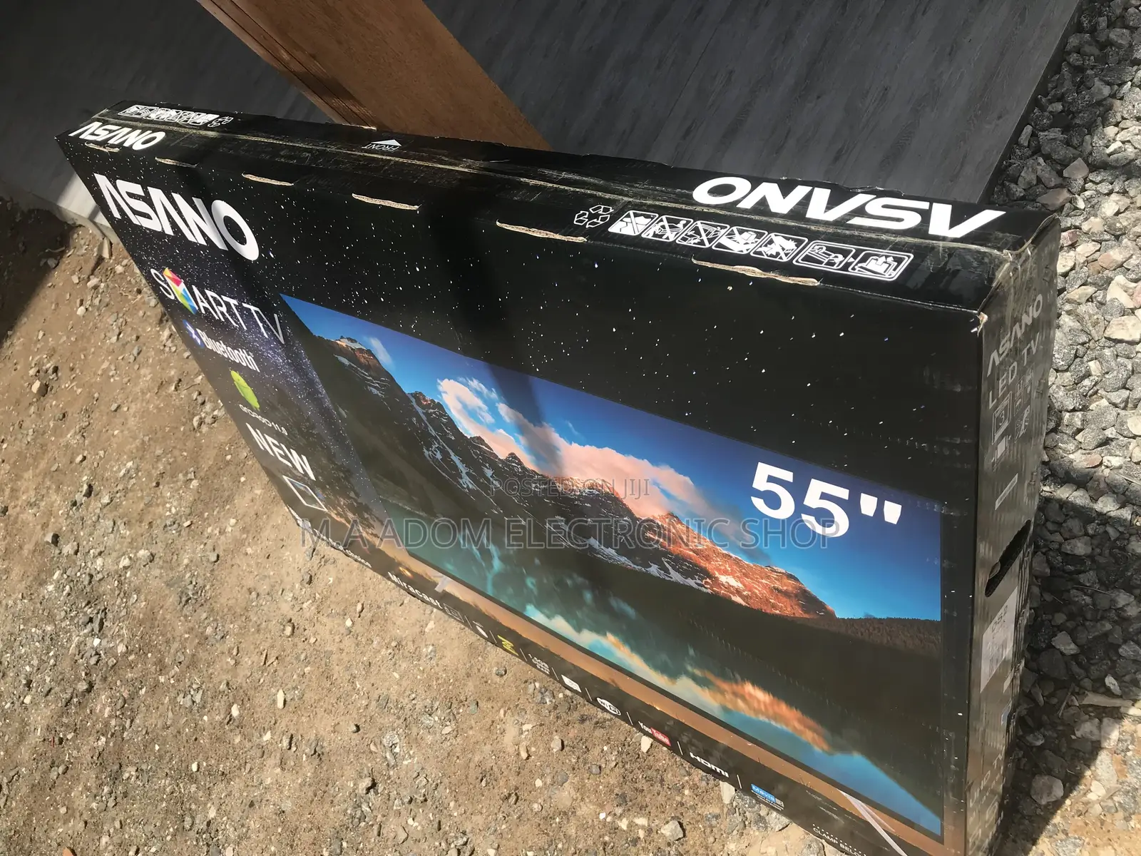 Get Amazing Asano 55′′ UHD Smart Satellite TV