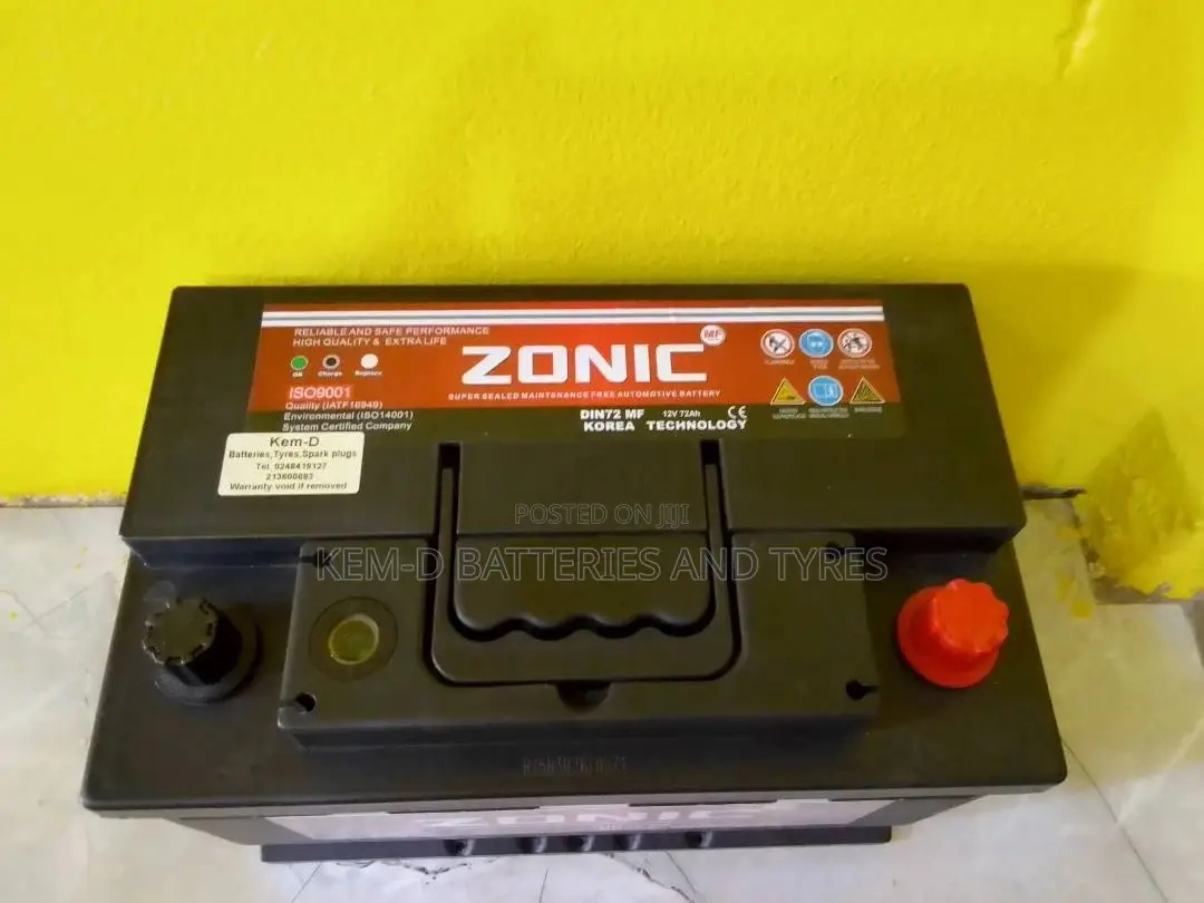 New 15 Plates Zonic Batteries