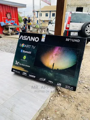 Original Asano Smart Led Tv(50inch /Uhd) $