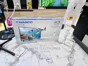 1 Year Warranty on FHD Satellite  Digital Nasco NAS-H43FB