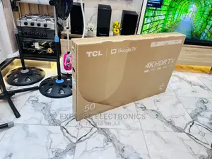 Glossy Black Slim UHD Smart TCL 50”P635 Tv 