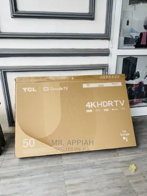 Enjoy Great Content on TCL 50”Smart LED Tv+Dolby Audio50p635