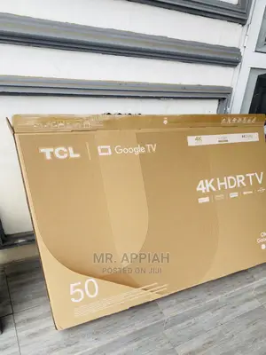 Extremely Quality TCL 50” Smart Android Tv 50P635 Available