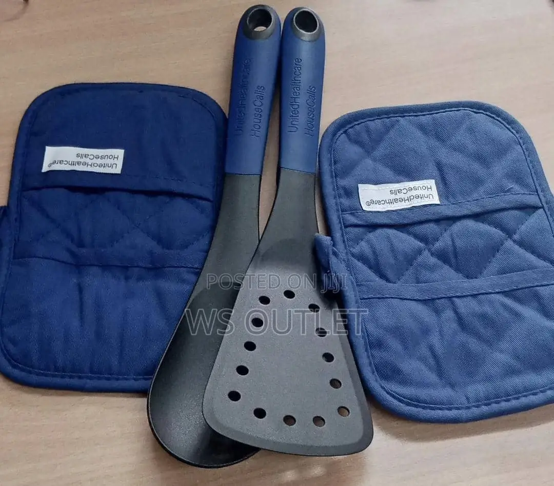 Silicone Non-Stick Laddles With Napkin