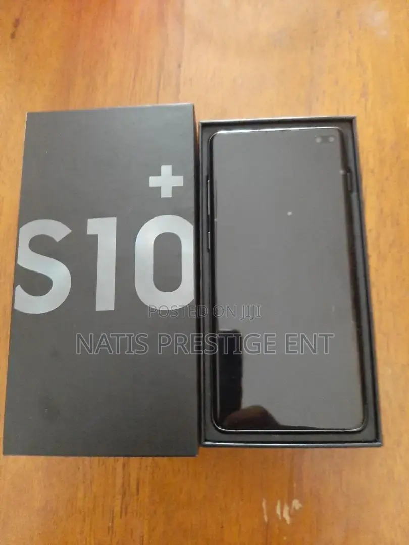 New Samsung Galaxy S10 Plus 128 GB Black