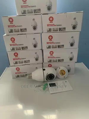 Camera 3mp Bulb PTZ Stand Alone Wifi Camera