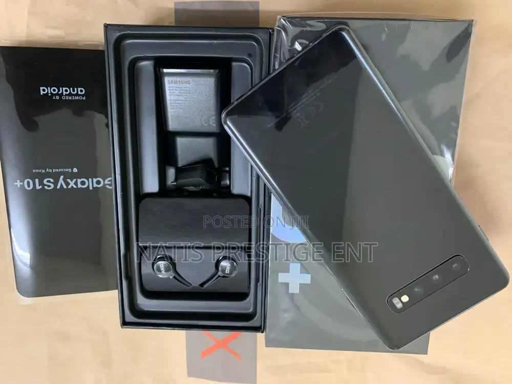 New Samsung Galaxy S10 Plus 128 GB Black