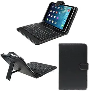 Tablet Leather Keyboard Folio Case