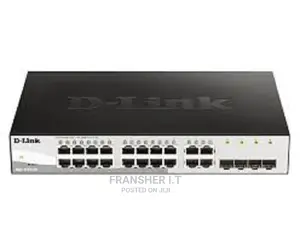 D-Link Smart Managed Layer 2+Gigabit Ethernet Poe Switch Wi