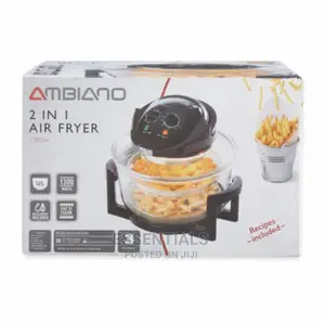 Ambiano 87875 Halogen Oven 2in1 – Black