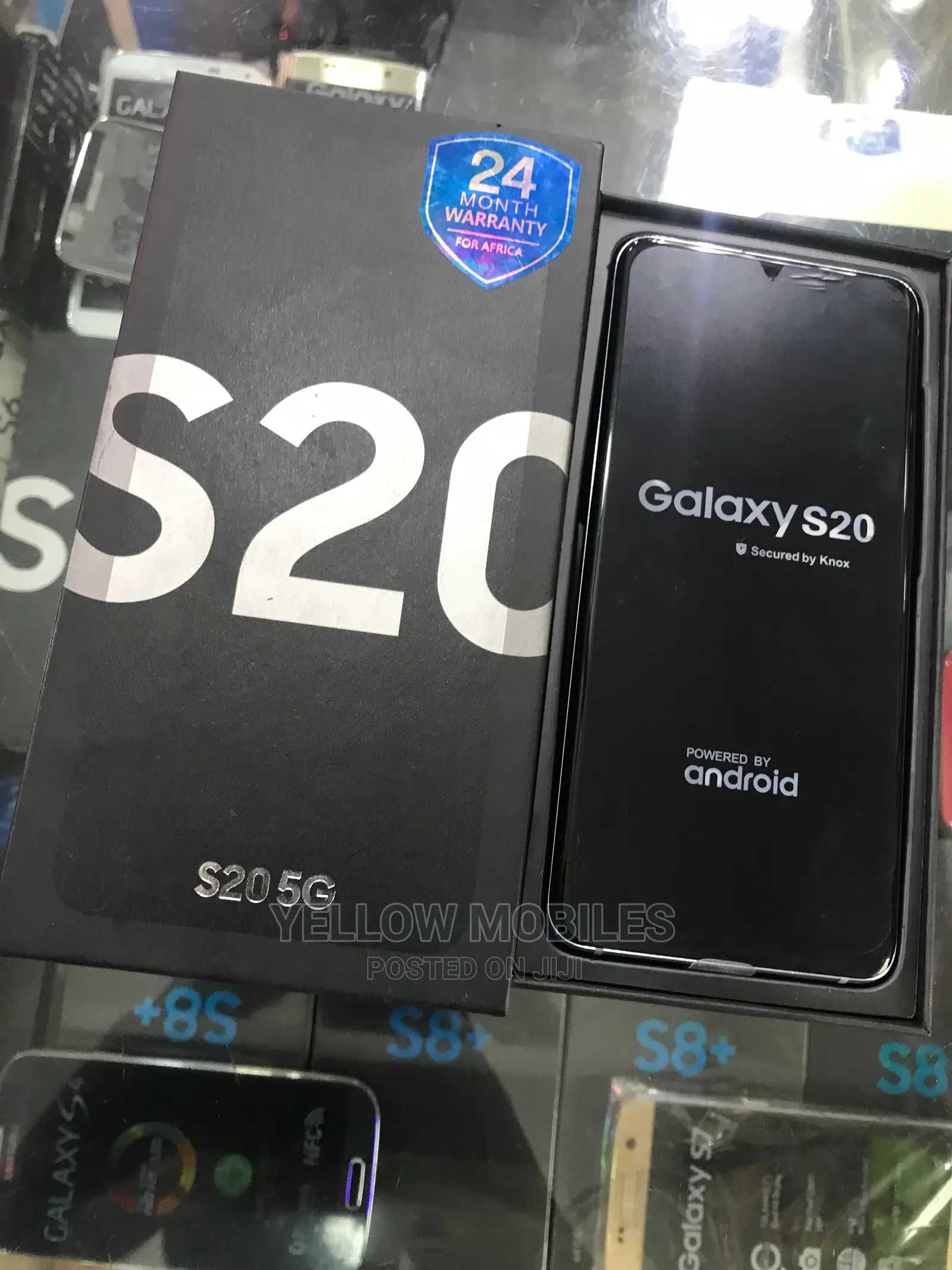 New Samsung Galaxy S20 128 GB Blue