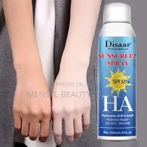 DISAAR Sunscreen Spray SPF50+ HA Hyaluronic Acid UVA/UVB 1