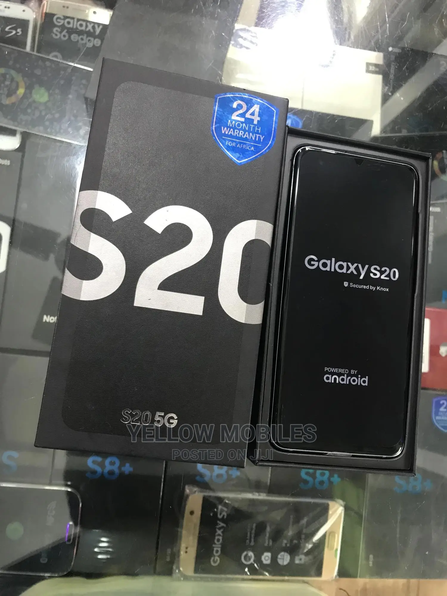 New Samsung Galaxy S20 128 GB Blue