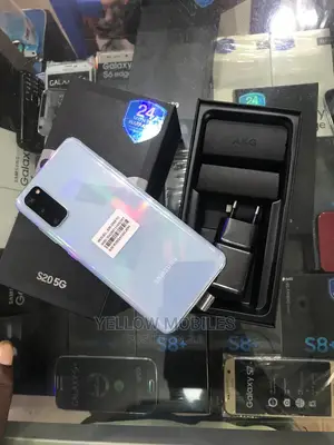 New Samsung Galaxy S20 128 GB Blue