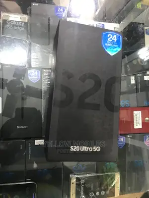 New Samsung Galaxy S20 Ultra 5G 128 GB Black