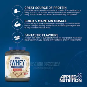 Whey Protein Isolate Critical Whey for Building Muscle 2kg
