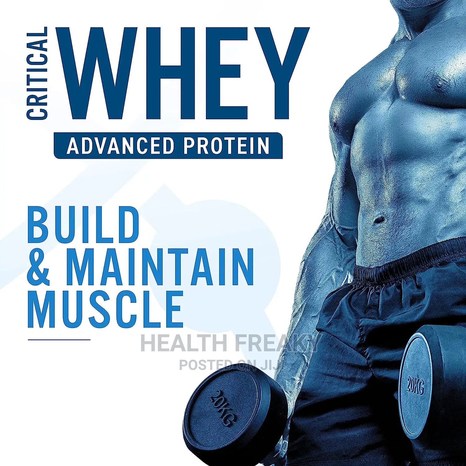 Whey Protein Isolate Critical Whey for Building Muscle 2kg