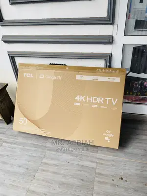 Brand  New TCL Smart Hd Android LED (50P635)At Best Deal,.
