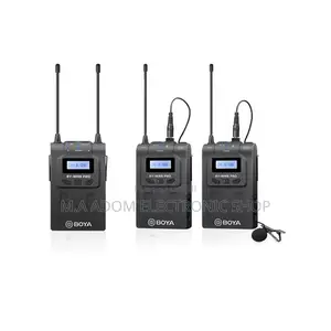 New Boya UHF Wireless Microphone for Live Streaming