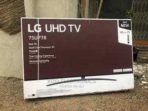 Freeview/Freesat HD 75" LG 75up78006lb Ultra HD HDR Smart