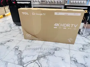 True Colours Cinema  UHD TCL P635 50” Smart Tv