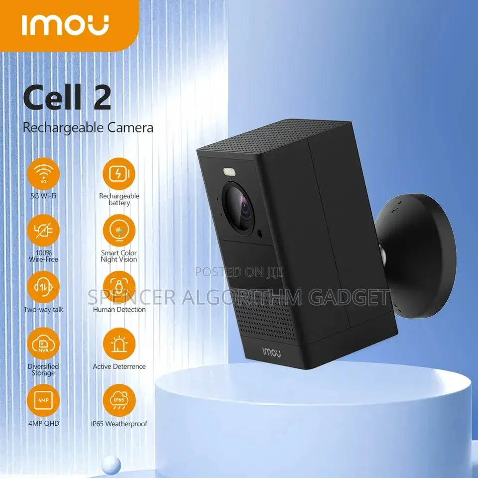 CCTV Wireless Standalone Cam Powered Battery Dahua Imou