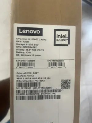 New Laptop Lenovo Ideapad 3 12GB Intel Core I5 SSD 512GB