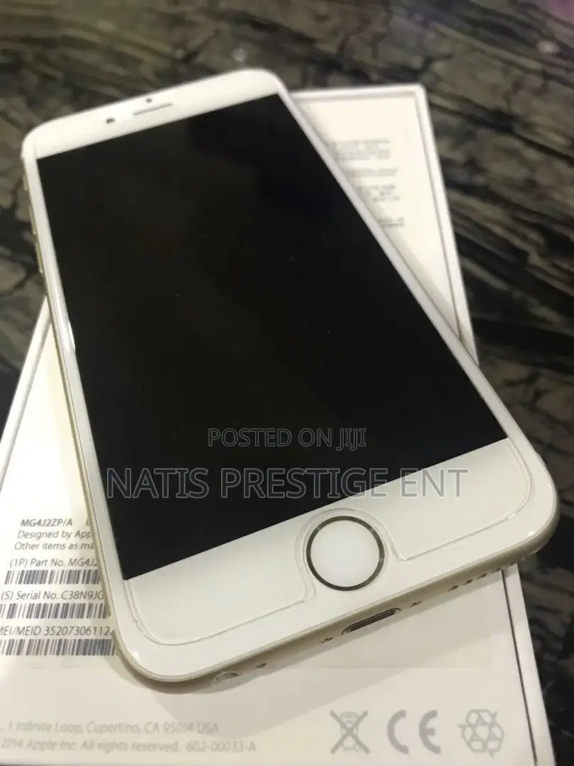 New Apple iPhone 6 Plus 128 GB Silver