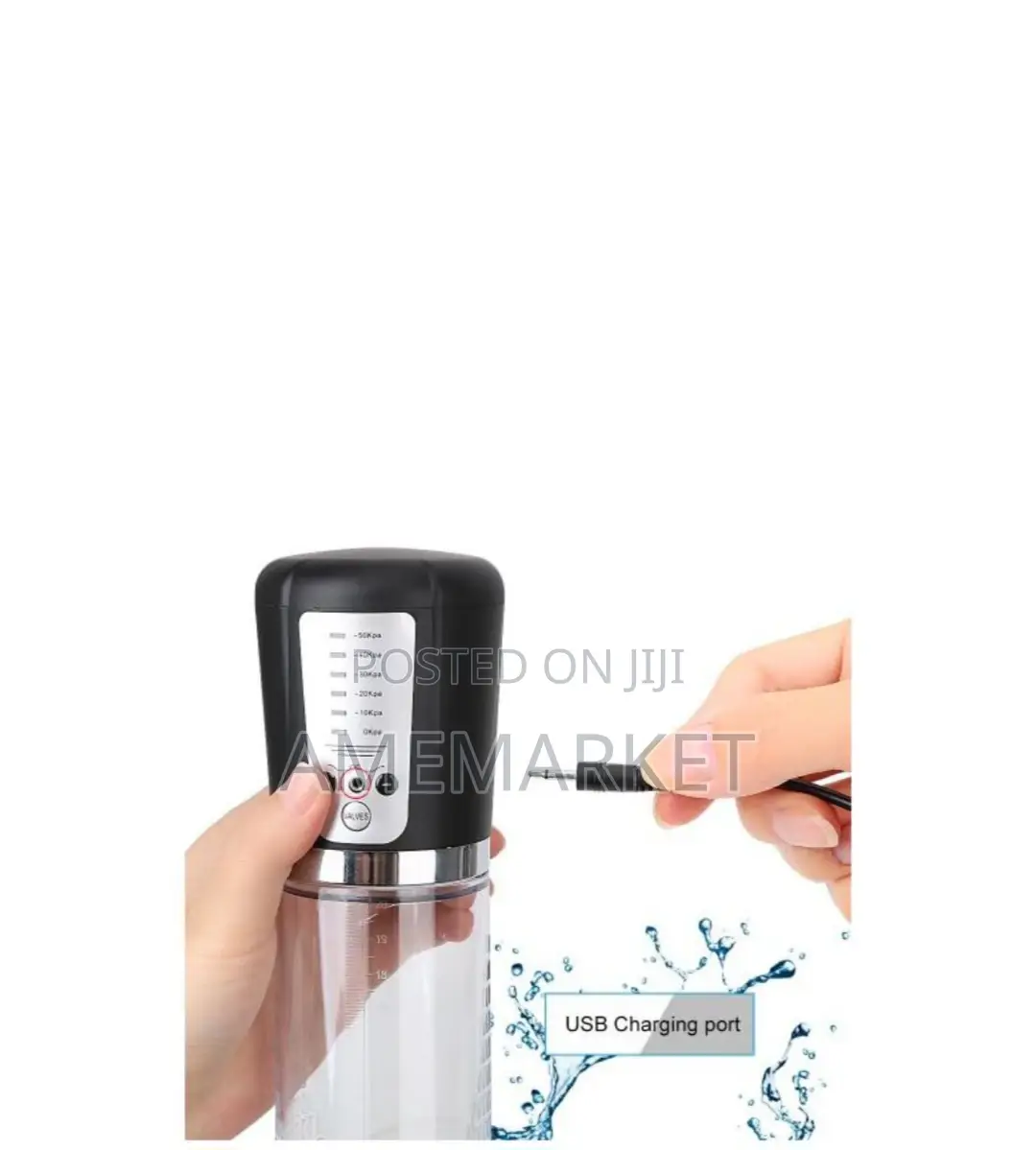 Rechargeable Penis Enlargement Vacuum Pump.