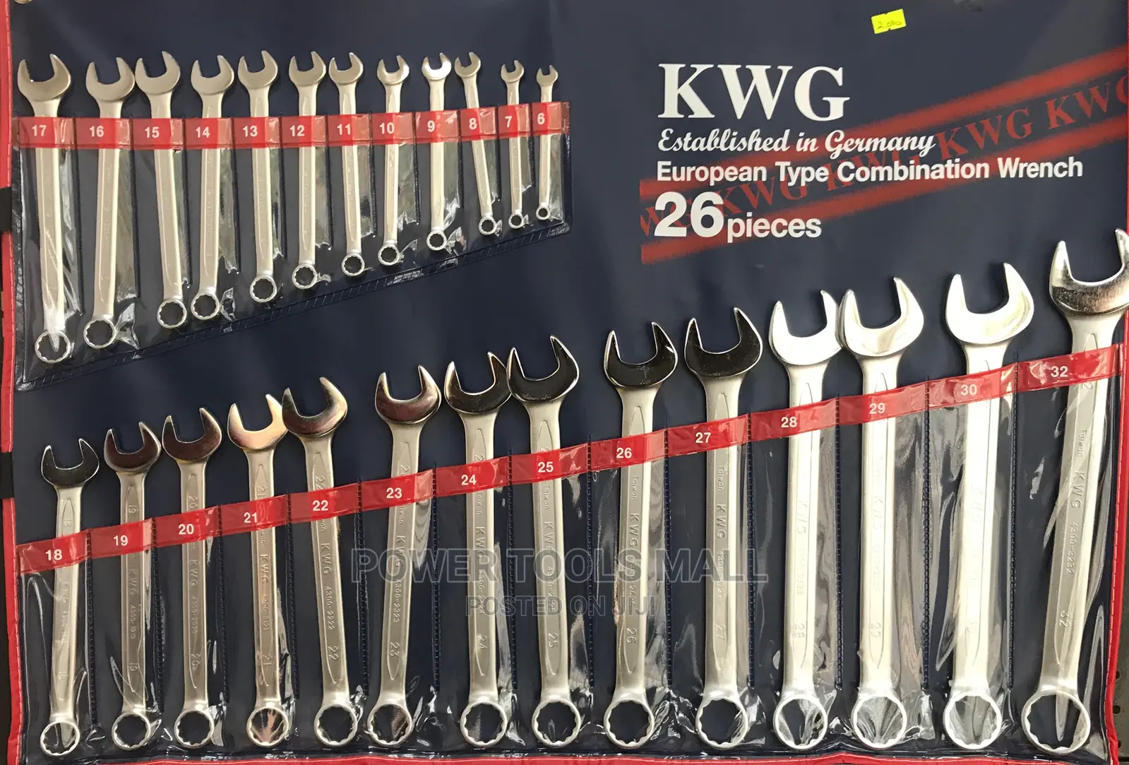 KWG European Type Combination Wrench