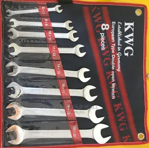 8pcs KWG Double Open Wrench (Spanner)