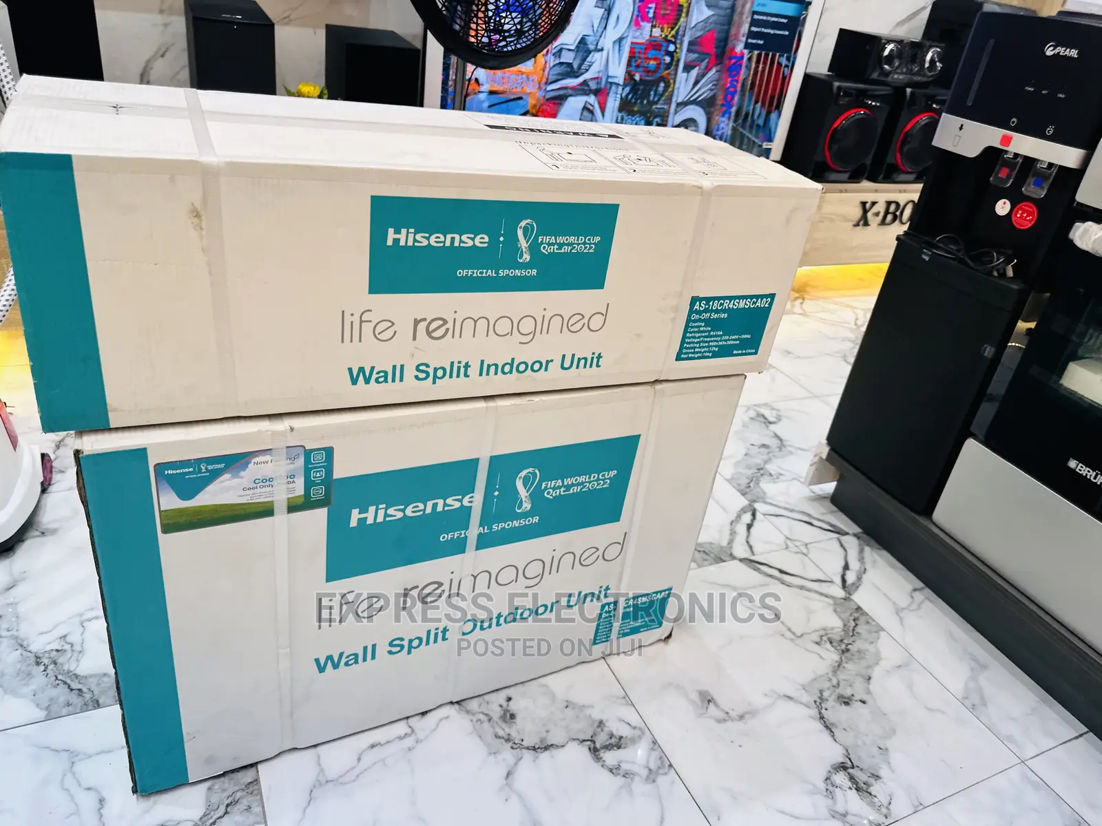 Hisense Split Type R410 Gas 2.0hp AC White