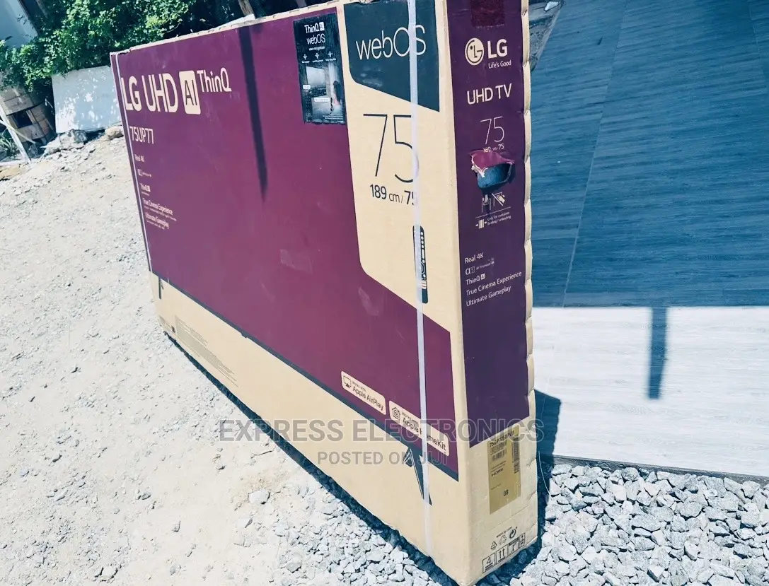 Unlimited Entertainment Lg Tv UHD Smart 75”Up77