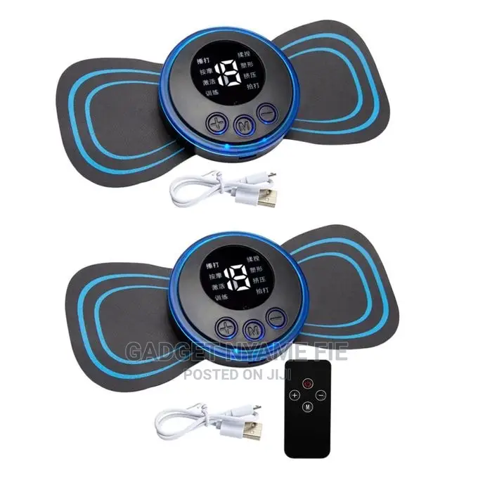 Mini Electric Neck Cervical Stickers Body Massage Patch