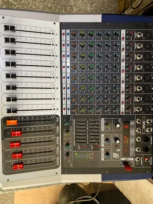 8channels Powered Amplified Mixer (Yamaha)