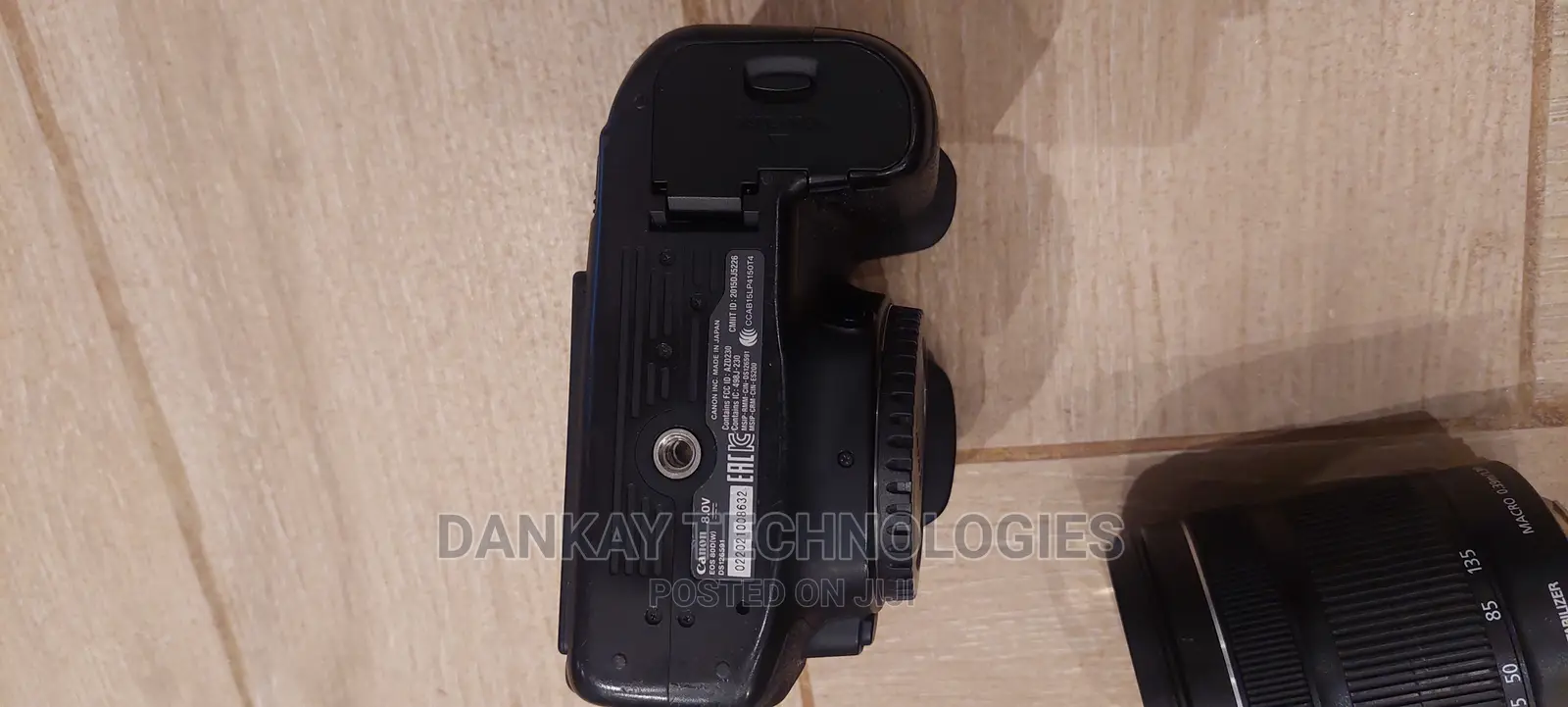 Canon Eos 80d Dslr Camera With 18-135mm Lens