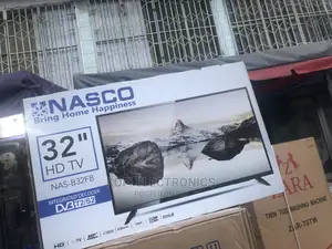 Get Entertained W/Nasco 32'' NAS- B32FB Digital Satellite TV