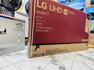 Adorable  Black UHD Smart 65”Up77 Lg