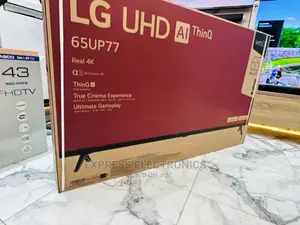 Available at Our Shop LG Up7760 65” UHD Screen Smart