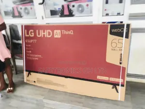 Quality Yet Neat Led Glossy LG UHD 65 Inches UP77 