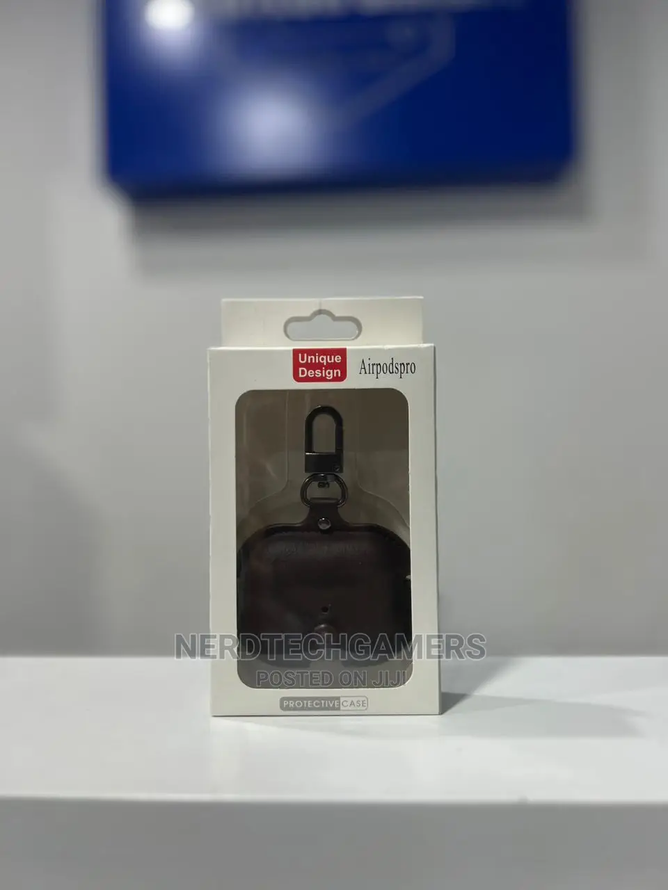 Genuine Leather Case Compatible With Airpods Pro Case.