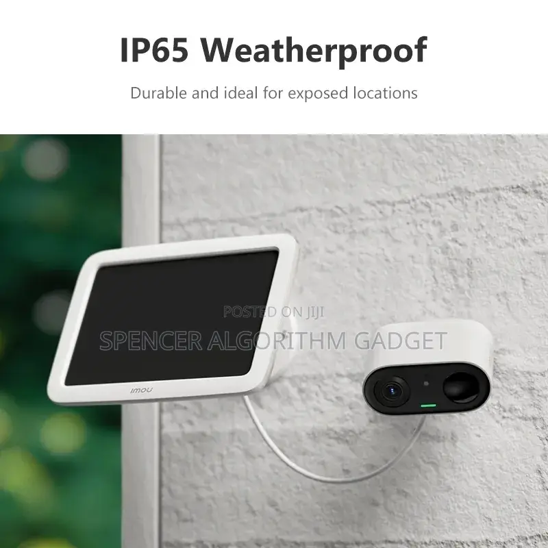 Imou Cell GO Batt Powered Security Cam + Solar Panel Kit