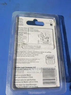 Master Lock Four Padlocks One Key 121q