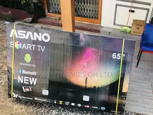 Stay Entertained With Asaon 65 Inches Smart Android Tv. 