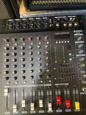 Yamaha 6channels Powered Amplifier Mixer