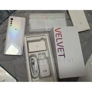 New LG Velvet 5G 128 GB White