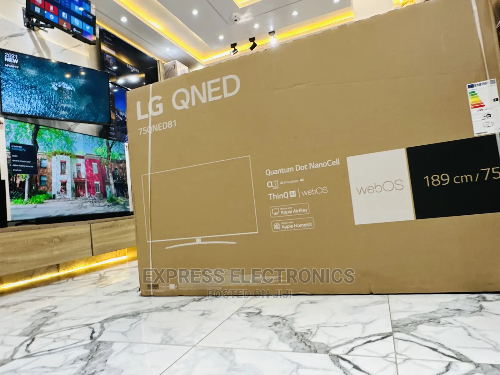 10gig Home of Quality LG Tv QNED UHD Smart 75qned813
