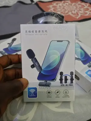 Wireless Double Microphone for iPhones and Android Phones