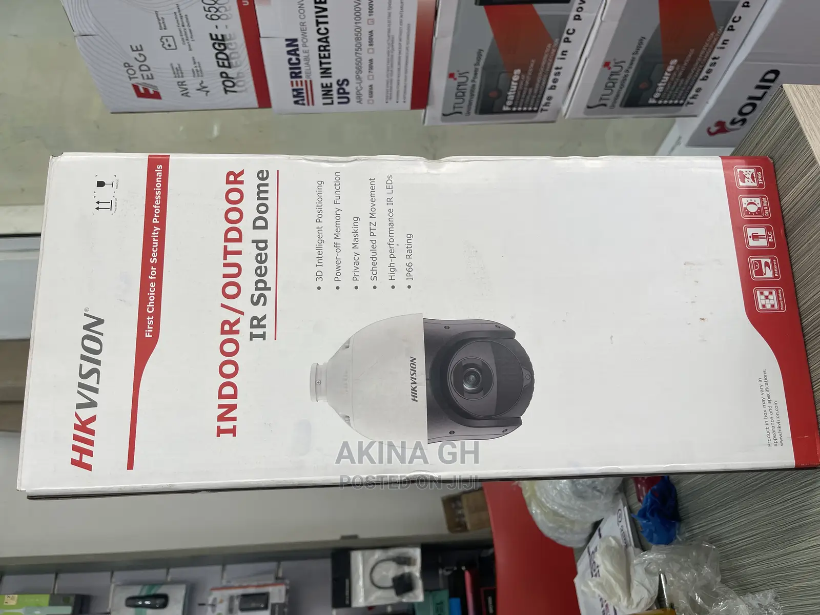 Hikvision 4mp Ip PTZ 25X IR Speed Dome Camera Ds-2de4425iw-D