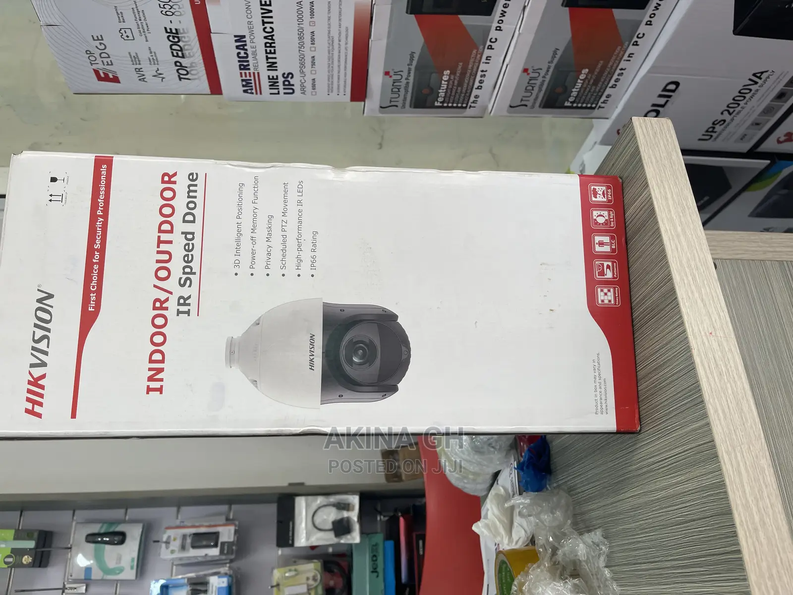 Hikvision 4mp Ip PTZ 25X IR Speed Dome Camera Ds-2de4425iw-D